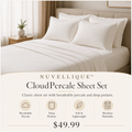 CloudPercale Sheet Set