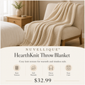 HearthKnit Throw Blanket